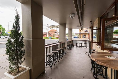 陽台/露台, The George Hotel Bathurst in 巴瑟斯特