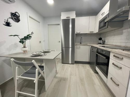 廚房, Apartamento Victoria in 豐特奧貝胡納