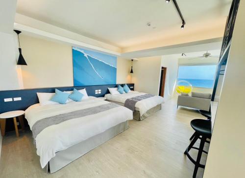 Beachcastle & Sea View Villa near Twin-Hearts Stone Weir