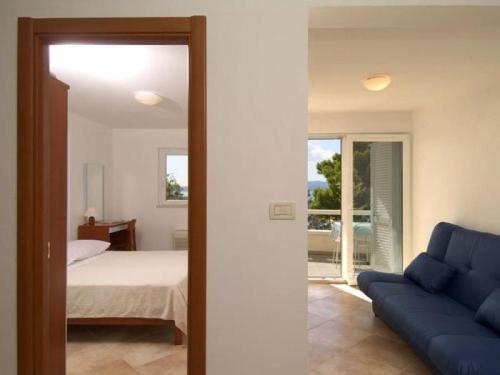 Apartment in Brela with sea view, terrace, air conditioning, WiFi 201-2