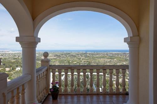 Kilátás, Amanda: 4 bedroom villa with stunning views in Muntanya de la Sella