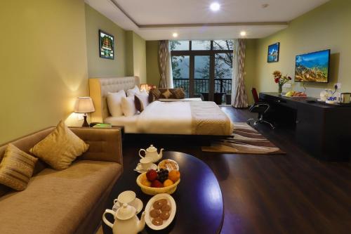 Junior Suite with Balcony room in fIVE GANGTOK