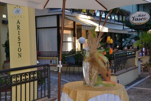 Bejárat, Hotel Ariston in Misano Adriatico