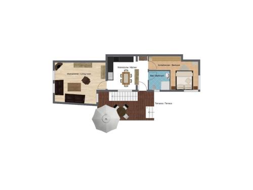 Ferienwohnung Am Sundern Room Type - One-Bedroom Apartment with Terrace