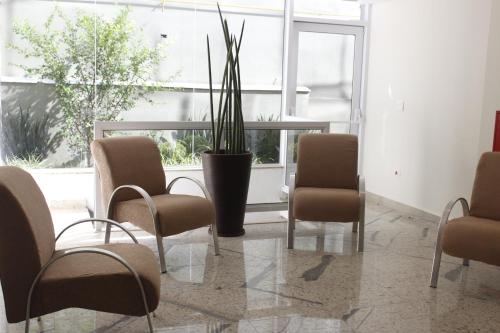 ロビー, Floresta Hotel - Expo Center Norte - Distrito Anhembi in ヴィーラ ギリェルメ