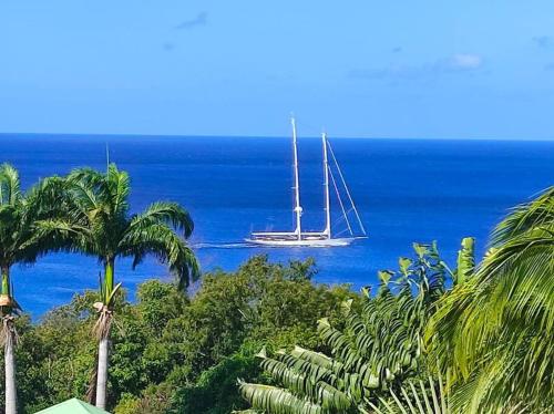 Bungalow Alnamaka : vue mer - piscine - plage a 5mn in Pointe-Noire
