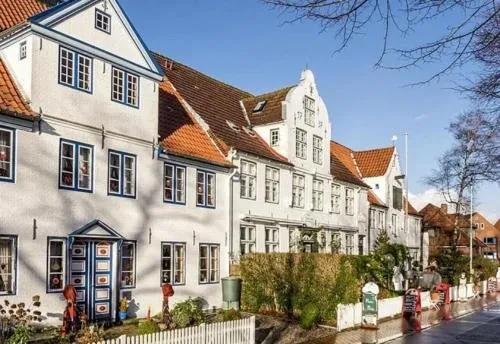 Hafenbrise in Tönning, Deutschland