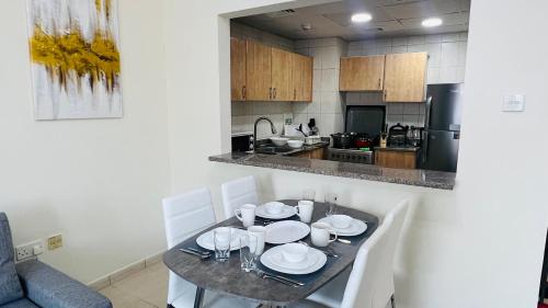Facilities, Newly furnished cozy ONE bed room Apartment 2 bathroom city view near Dubai International City