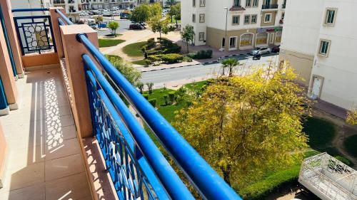 Balcony/terrace, Newly furnished cozy ONE bed room Apartment 2 bathroom city view near Dubai International City