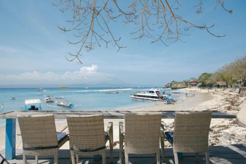 View, Le Nusa Beach Club in Nusa Lembongan