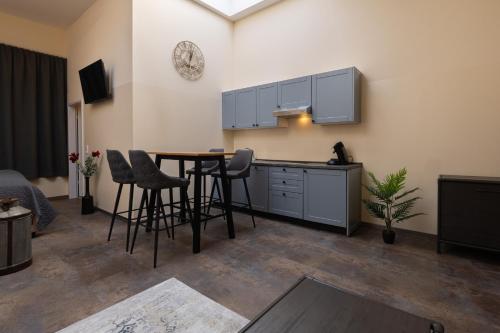 廚房, Fabric Apartments in 埃爾姆斯河畔代廷根