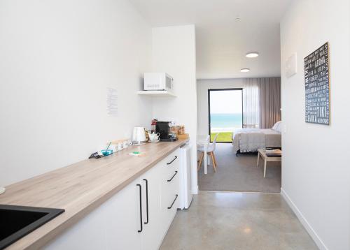 Instalaciones, Views over Tasman, New luxury boutique studio overlooking the Tasman Sea in Greymouth