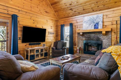 Serenity, A Rustic Log Cabin Retreat, Sevierville (fotografie 4)