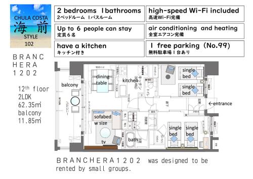 BRANCHERA NAHA AKEBONO PREMIST 1202