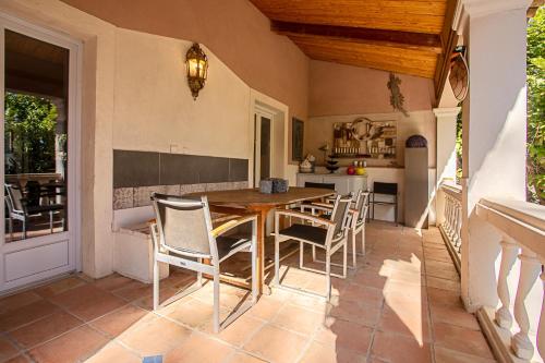 Buitenkant, Villa Les Clémentines (Villa Les Clementines) in Les Arcs