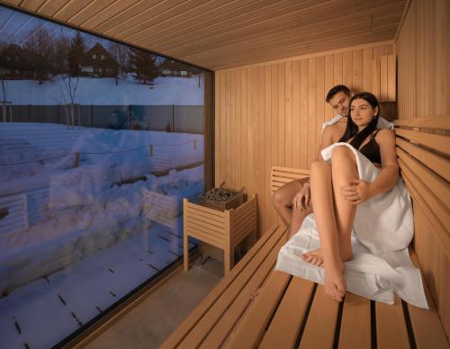 Сауна, Rezidence Za Vodou - Vážka (Rezidence Za Vodou - Vazka) in Церни Д