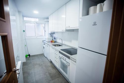 Konyha, Manresa Apartamentos Turísticos (Manresa Apartamentos Turisticos) in Manresa