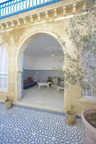 Terraza/balcón, Dar Colibri - Maison d'hôtes à Kélibia (Dar Colibri - Maison d'hotes a Kelibia) in Kelibia