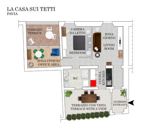  The Roof Apartment - CityCenter - by HOST4U in Pavia