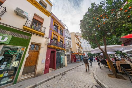 セビリア UN SUENO EN SEVILLA 3つ星 ゲストハウス 眺望