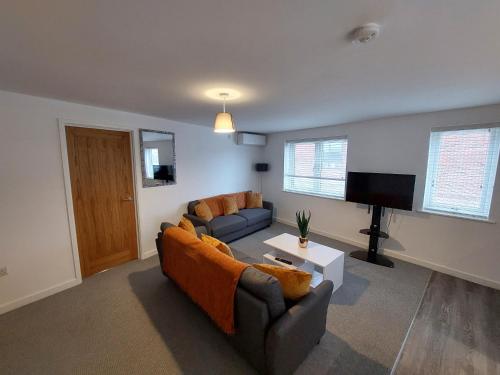 Ruang bersama/area TV, Apartment Balmoral Road in Northampton