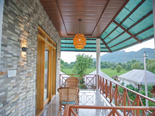 Terrazzo/balcone, Wild Rose Resort in Pushkar