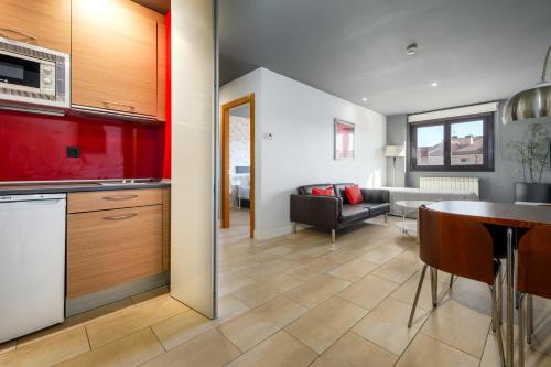 virtuve, Aparthotel Comforsuite in Boesillo
