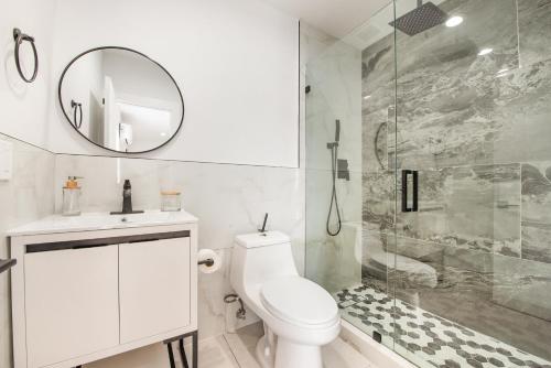 Bathroom, Elegant1BR Apartment with Stunning Renovations in Miami L10 in University Park