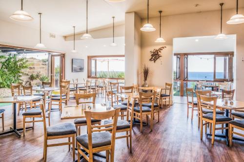 ห้องอาหาร, โรงแรมแคงการูไอส์แลนด์ซีฟรอนท์ (Kangaroo Island Seafront Hotel) in เกาะแกงการู