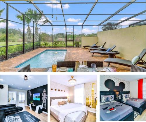 Private Conservation View with Theme Rooms and Beautiful Pool Area, Perfect for Families #5ST4591 in Davenport, USA
