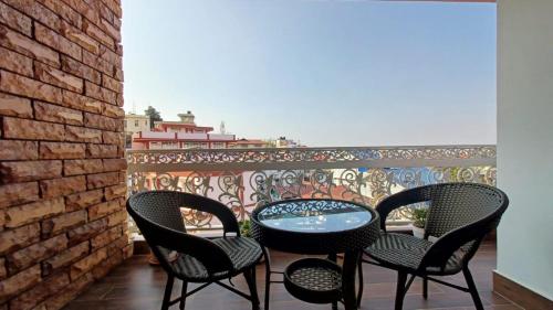 Balcony/terrace, Odyssey Stays Shillong in Malki