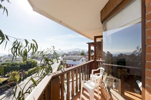 陽台/露台, Linda Vista Apart Hotel in 康康