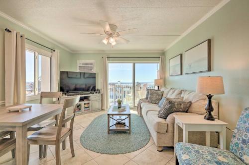 End-Unit Ocean City Condo with Panoramic Views!