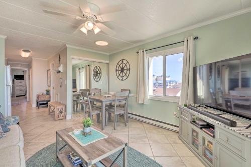 End-Unit Ocean City Condo with Panoramic Views!