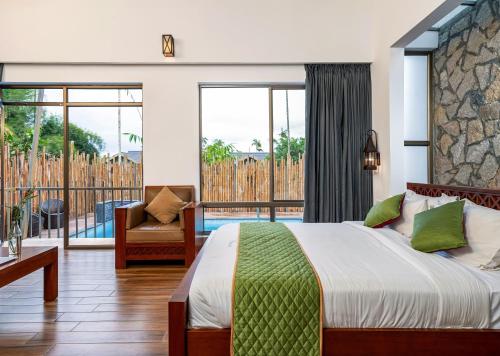 Uitzicht, Coffee Greens Resort in Muttil