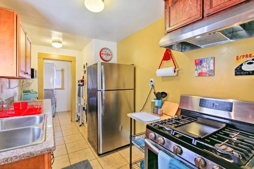 Colorful Long Beach Bungalow with Patio and Grill in Long Beach, USA