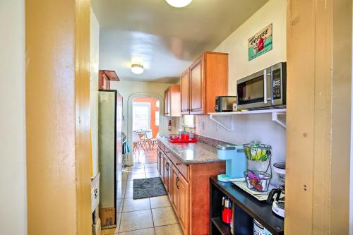 Colorful Long Beach Bungalow with Patio and Grill