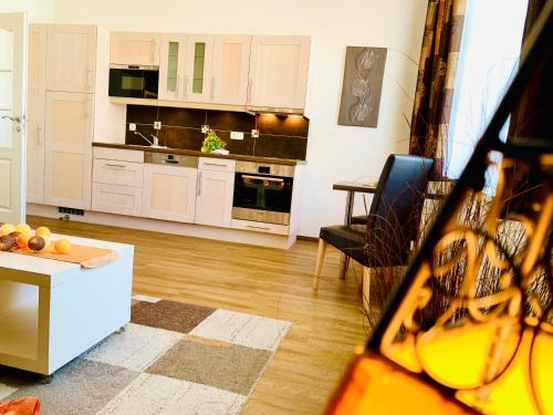Kitchen, Ferienwohnungen Haus Sommerlust in Ostseebad Kuhlungsborn