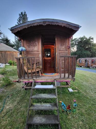 Vista exterior, les Refuges du Chalet in Spa