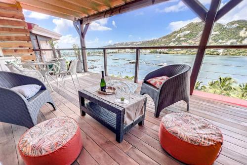 The View, Pool, Sea View, Oyster Pond Balconies, Oyster Pond