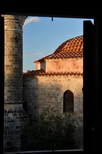 The three story old town house