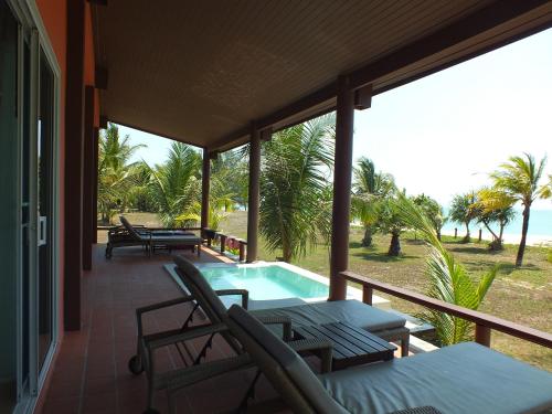 陽台/露台, C&N Kho Khao Beach Resort in 庫庫卡伊奧