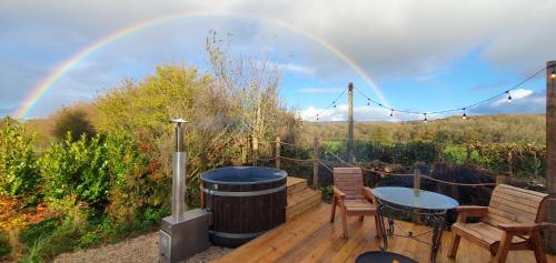 Forton House Shepherd's Huts in Chard