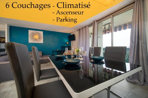 Appartement climatisé terrasse parking 8 couchages - Location saisonnière - Marseille