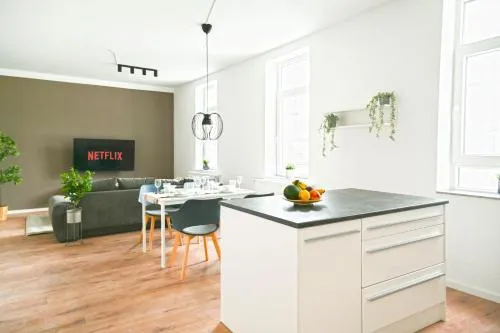 80qm Apartment in Krefeld zentral gelegen mit hohen Decken - BEUYS Apartments - Krefeld in Krefeld, Deutschland