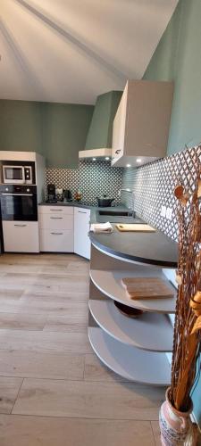 virtuve, Le Cocon Beaujolais in Chatillon (Rhone-Alpes)