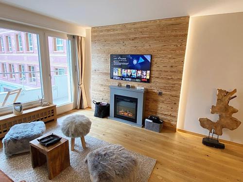 Jägerstil, 70m2, zentral, 1 Parkplatz - RE31, Sankt Moritz (foto 9)