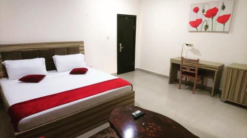 1 double bed