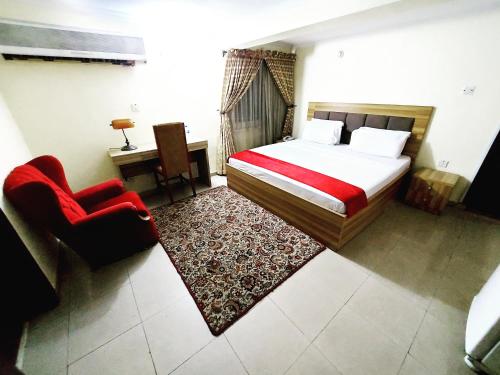 1 double bed