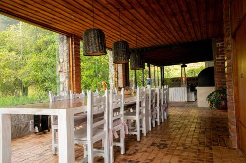 Ресторан, Nalanda SPA & Casa de Montaña (Nalanda SPA & Casa de Montana) in Patate